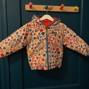 Patagonia Toddler Reversible Down Sweater Hoody